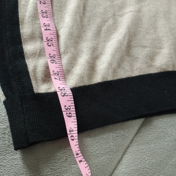 Philosophy Gray Dress with Black Trim - Picture 11 of 13